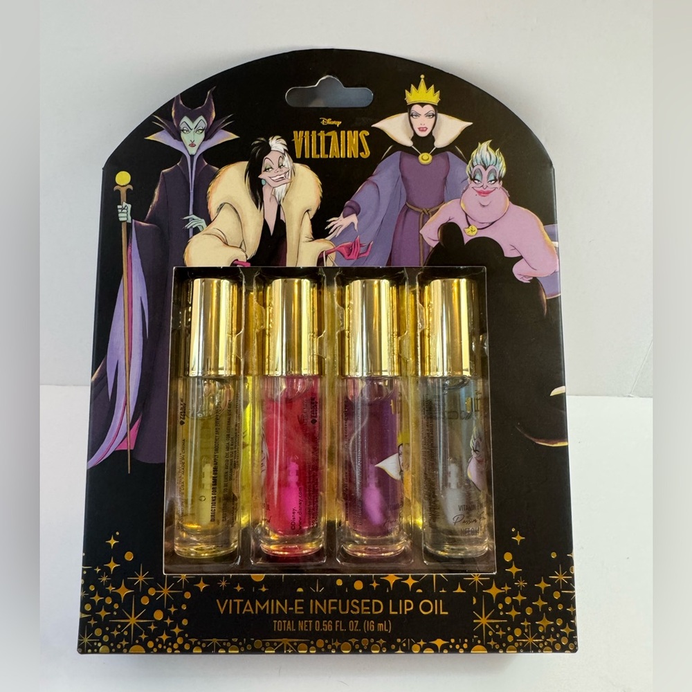 Disney Villains Lip Oil Set
